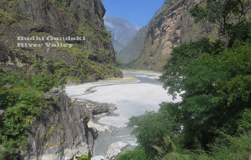 Tsum Valley Trek, Budhi Gandaki River valley