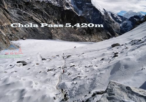 Three Passes Trek Blog, Chola Pass
