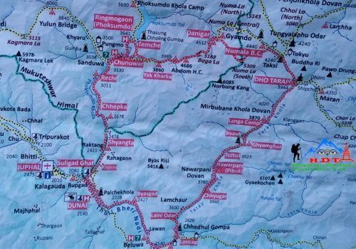 Lower Dolpo Trek Itinerary, Lower Dolpo Trek
