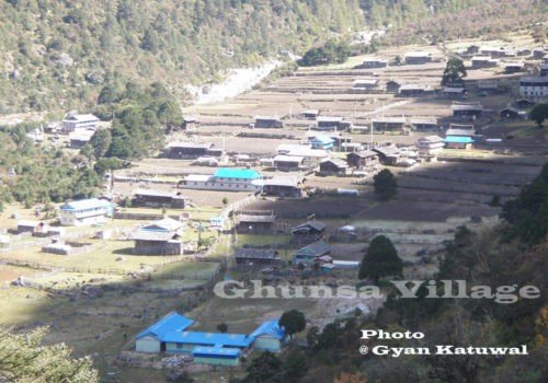 Ghunsa village, Kanchenjunga trek