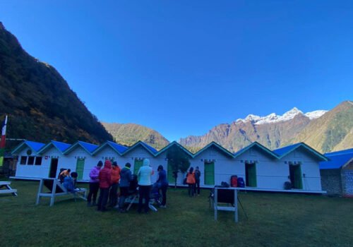Budget Kanchenjunga base camp trek, food and accommodation